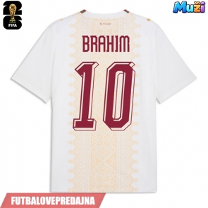 Lacne Muži Futbalové dres Maroko Brahim Diaz #10 MS 2026 Krátky Rukáv - Preč